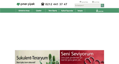 Desktop Screenshot of cinarcicek.com